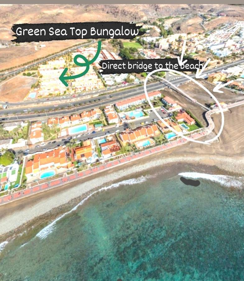 Top1 Green Sea Bungalow Jardin Apartment Maspalomas  Ngoại thất bức ảnh